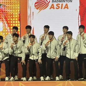 3위 차지한 배드민턴 남자대표팀, 세계 정상을 노리다! [2024 아시아