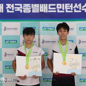 당진중 이현석, 이호건과 호흡 맞춰 진광중 전성빈-우희찬 잡으며 남자단식