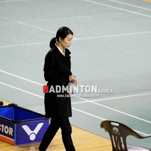 김민정 코치, '조신조신'