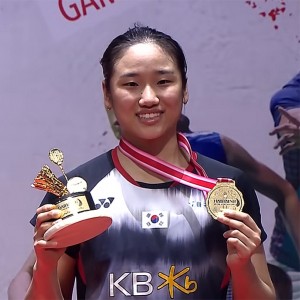 [인니마스터즈]여자단식 안세영, 리우올림픽 금 상대로 역전 우승! 인도오