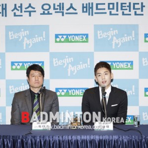 이용대, '계속 좋은 모습 보여드릴께요'